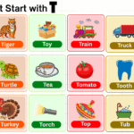 List of Words That Start with T for Animals and Objects