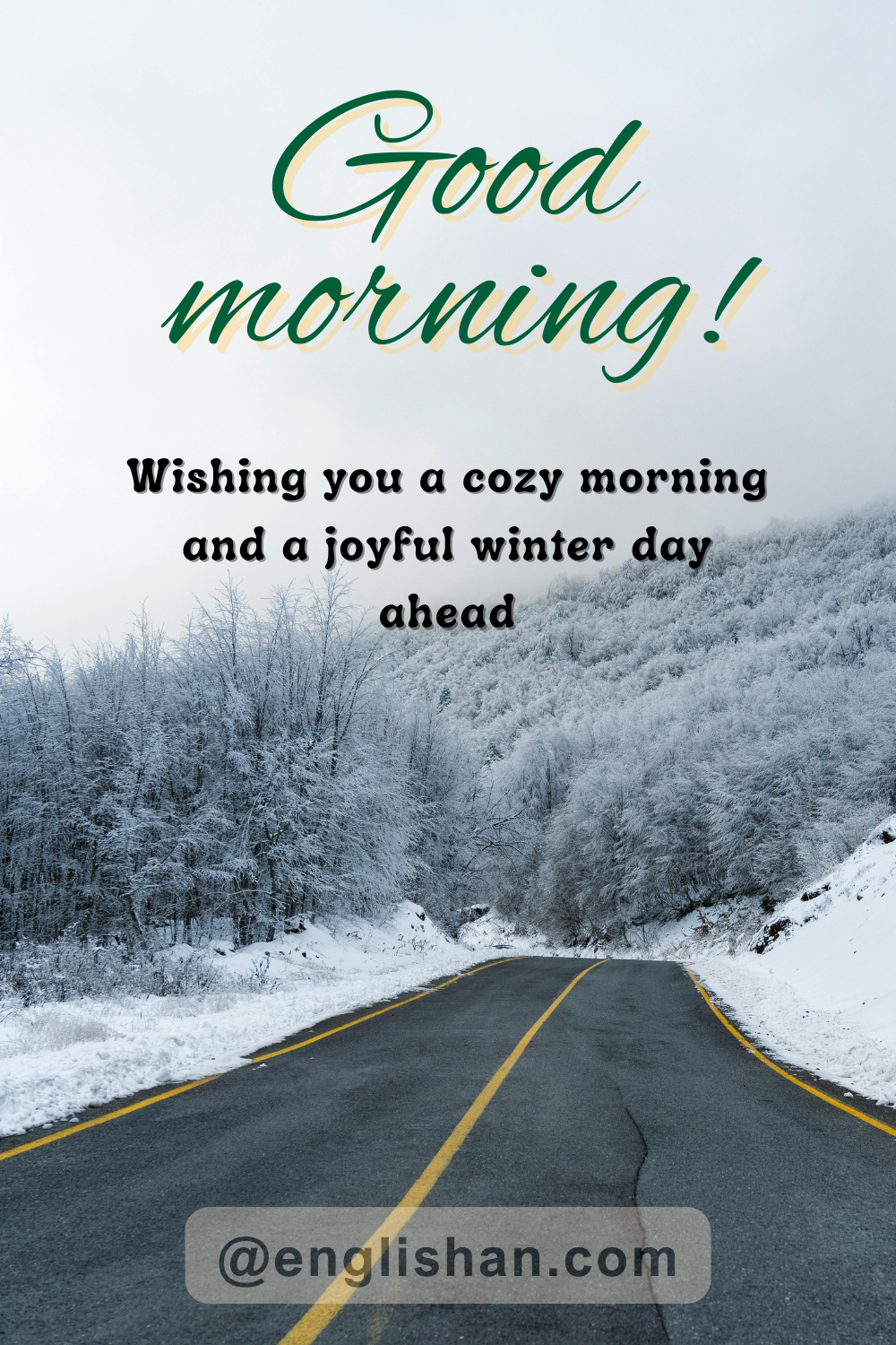 Funny Winter Good Morning Messages for Friends
