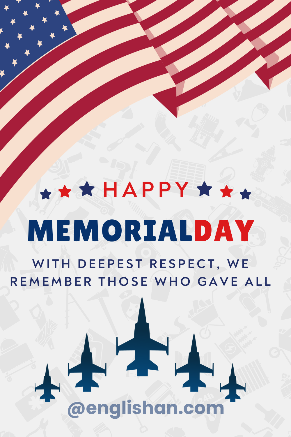 Romantic Memorial Day Wishes