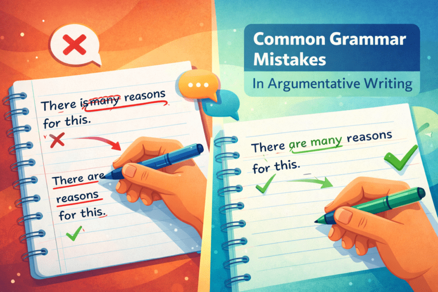 Common Grammar Mistakes In Argumentative Writing