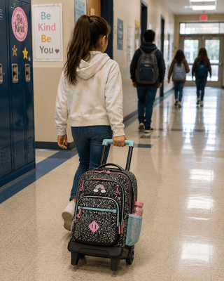 Rolling School Backpack