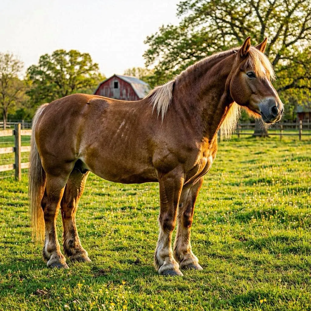 Belgian Draft Horse