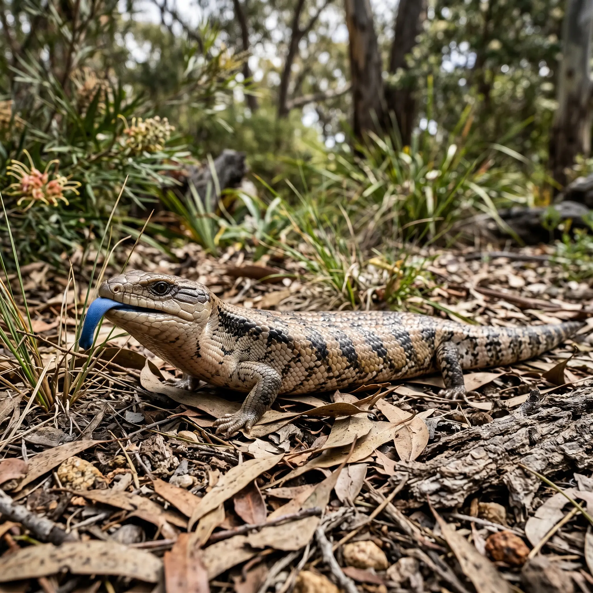  Blue-Tongued Skink