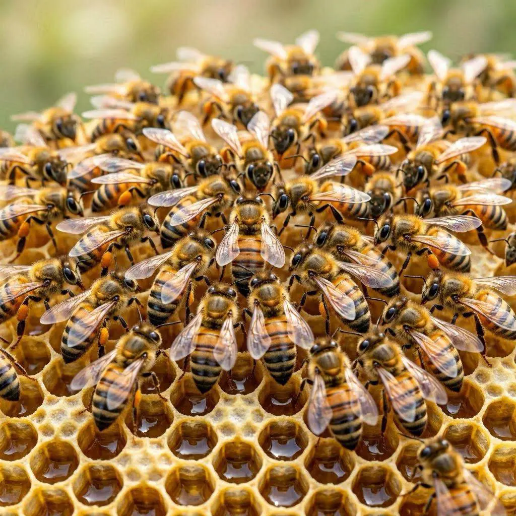 Colony of Honey Bees