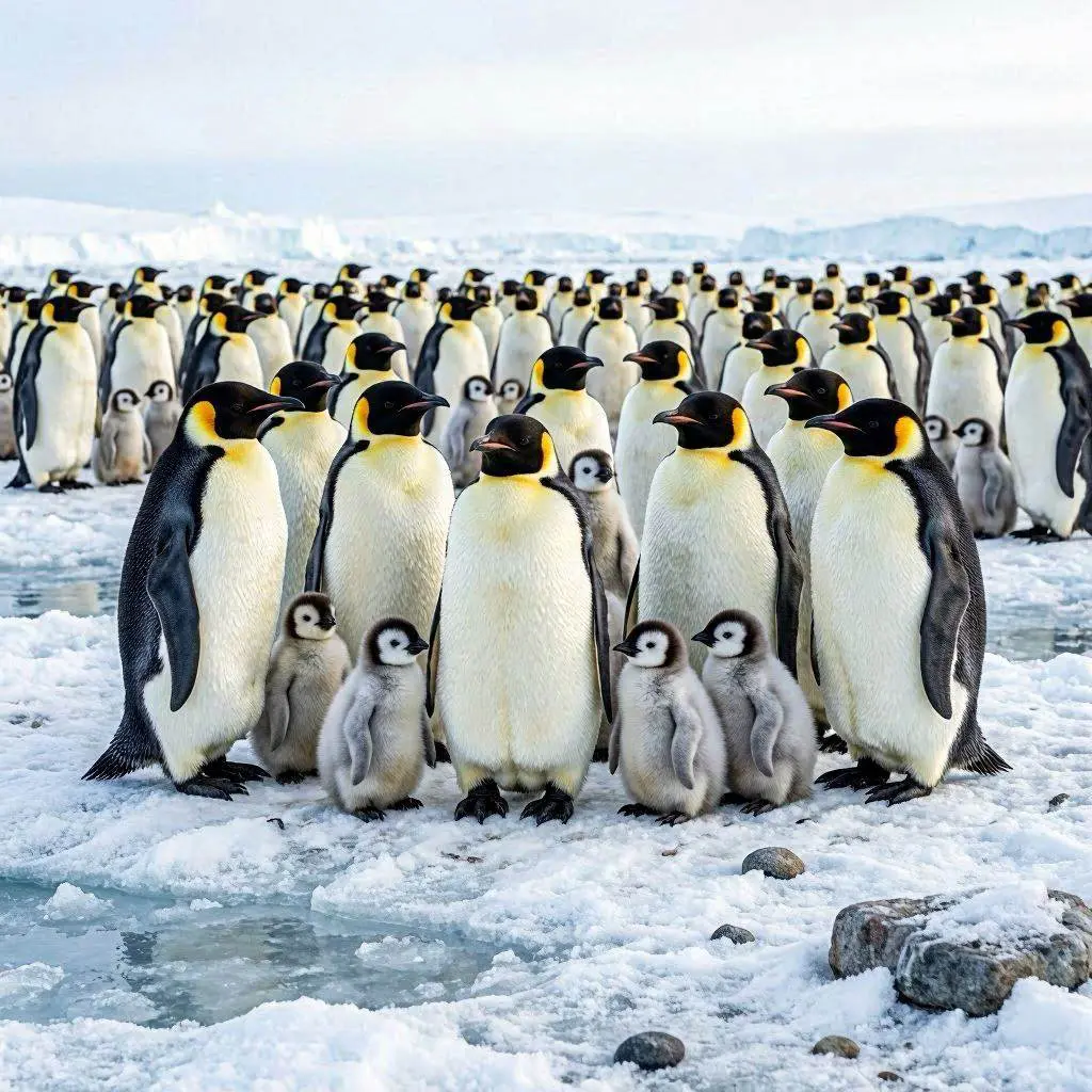 Colony of Penguins