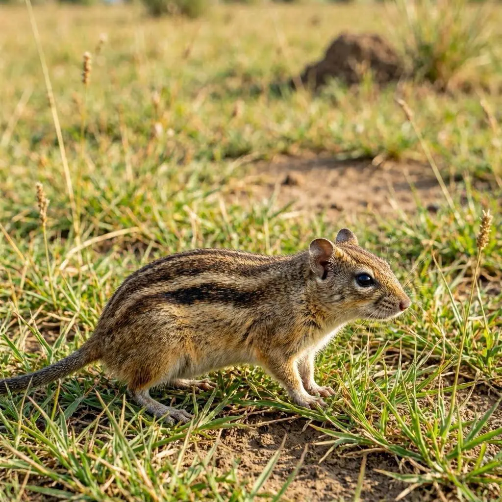 Four-Striped Grass Mouse