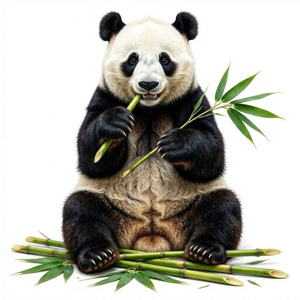 Panda -Bamboo