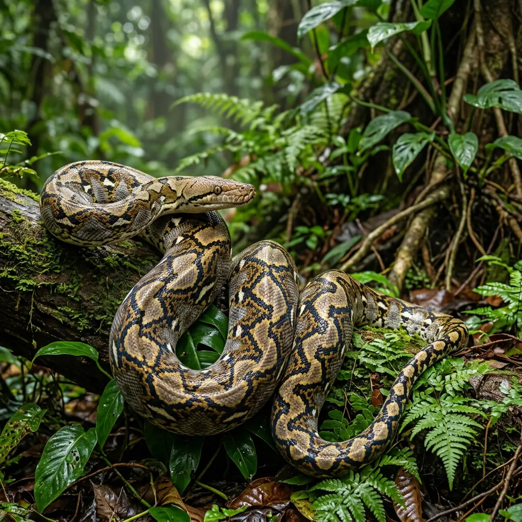  Reticulated Python 