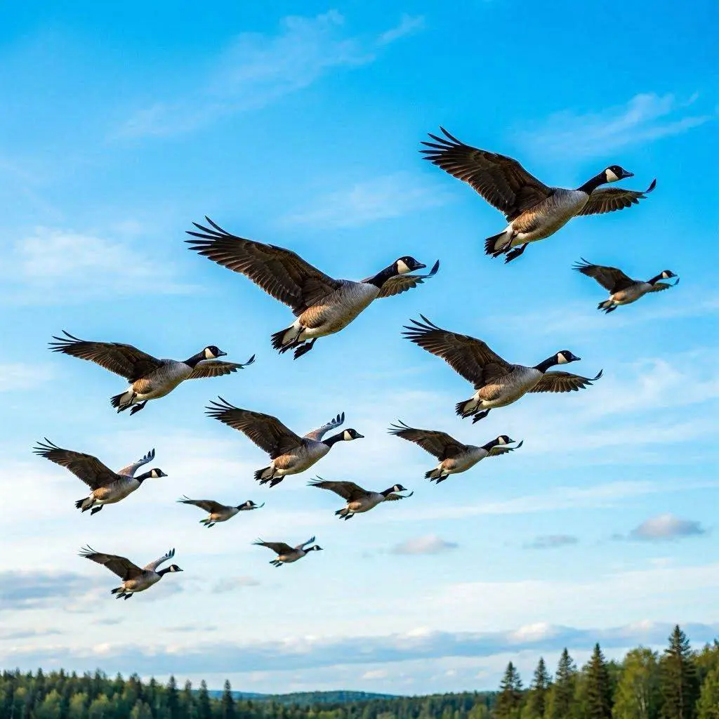 Skein of Geese