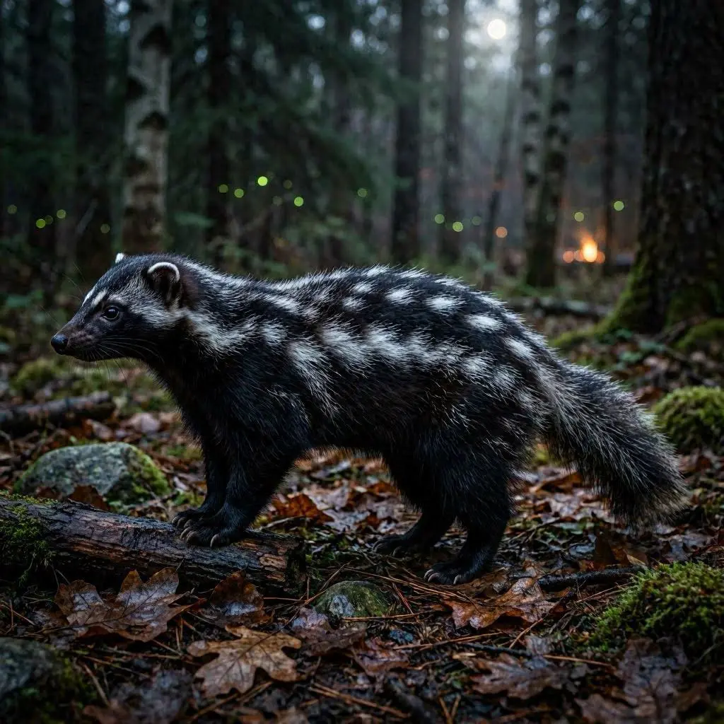  Spotted Skunk