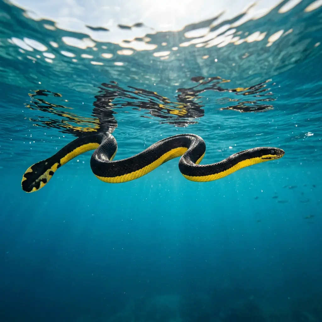 Yellow-Bellied Sea Snake