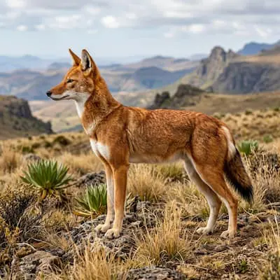 Ethiopian wolf