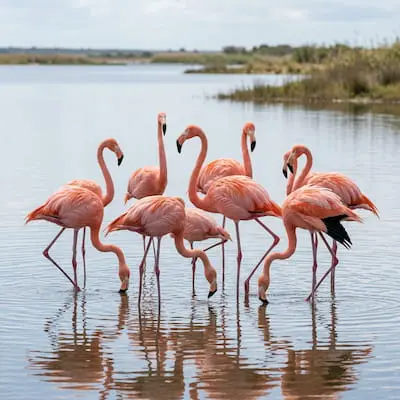 Flamingos — A Flamboyance