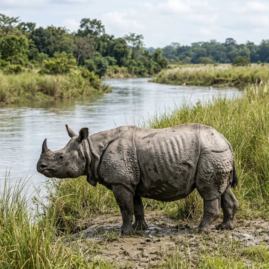  Indian Rhinoceros