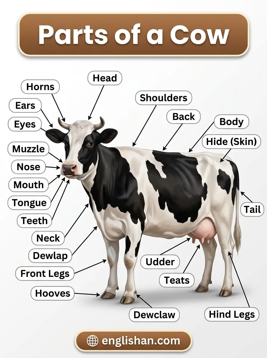 Parts of a Cow