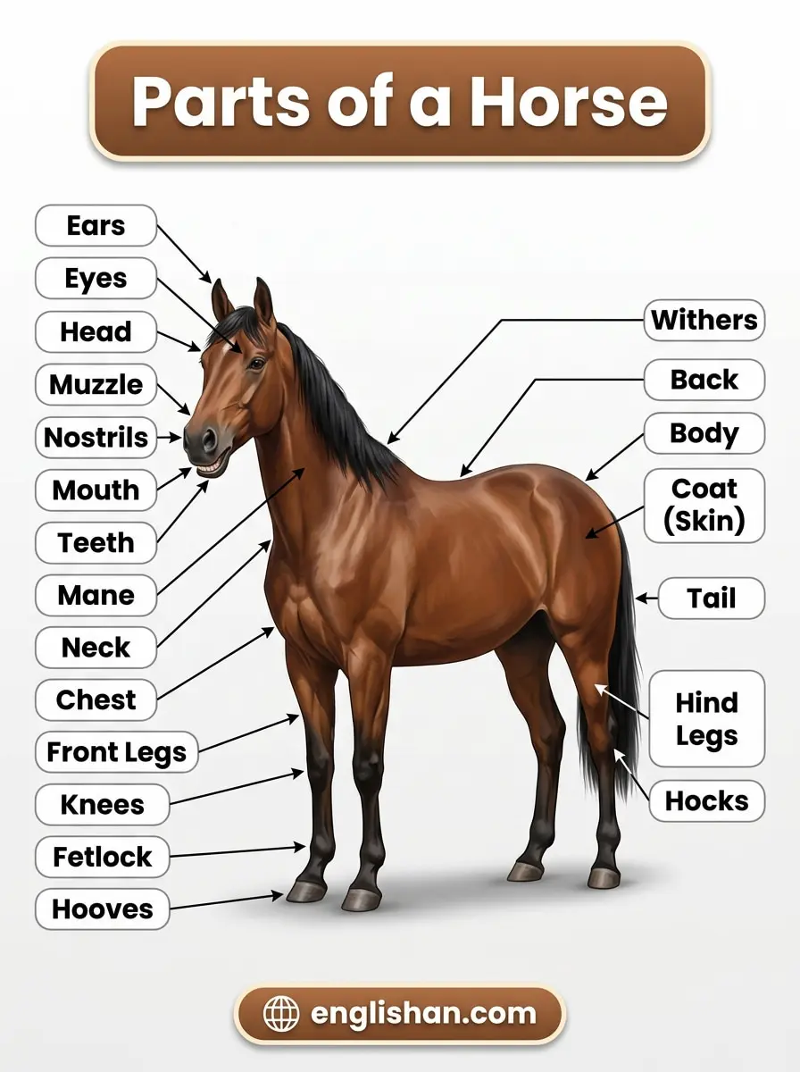 Parts of a Horse