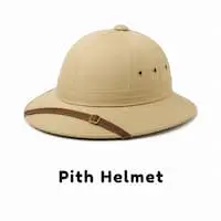 Pith helmet