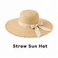 Straw sun hat