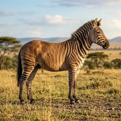 Zebroid (Zorse or Zonkey)