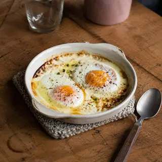 Shirred Eggs