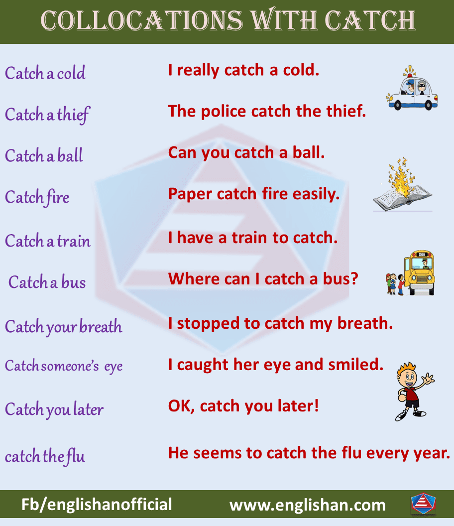 Collocations with Catch