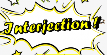 Interjections is an exclamation that expresses emotions Like happiness, angerdesperation, or sorrow, etc. it is a part of speech in English language.