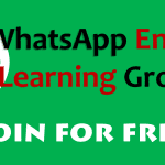 WhatsApp English Learning Groups Links