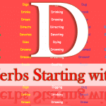 Verbs Starting with D | Regular & Irregular Verbs | Download PDF