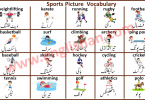 List Of Sports A Z Englishan