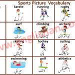 Sports Picture Vocabulary