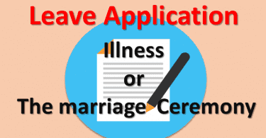 Illness Or Marriage Ceremony