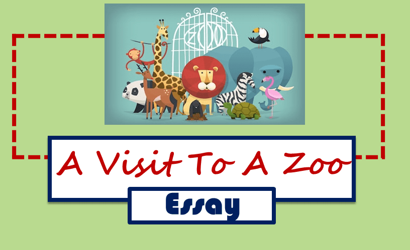 a visit to a zoo essay 150 words