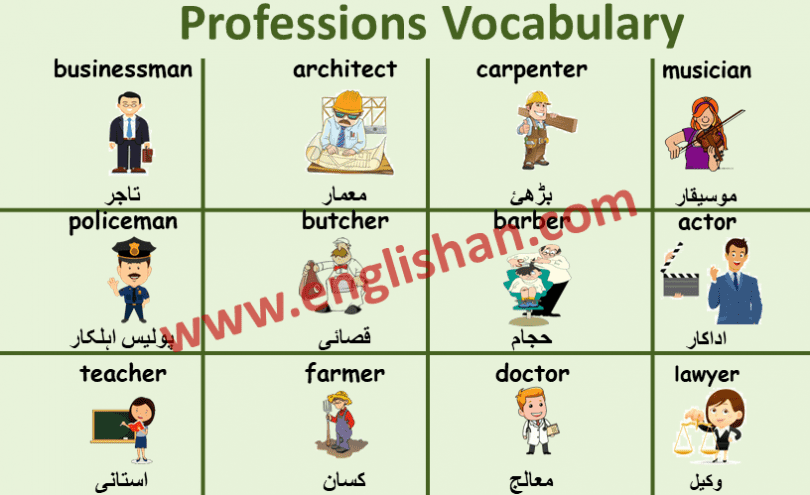 My Profession Meaning In Urdu