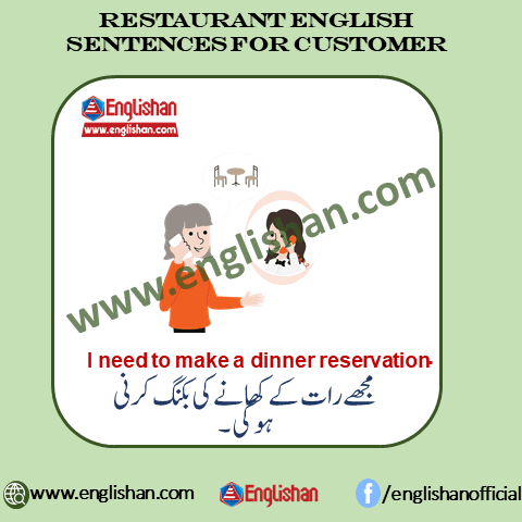 Restaurant Phrases in English To Urdu