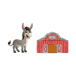 Donkey - Barn