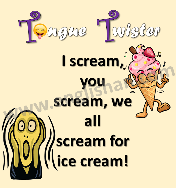 Tongue Twisters Examples