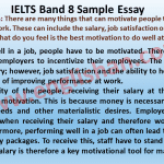 IELTS Band 8 Sample Essay
