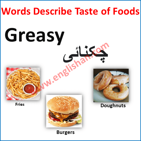 Food Review Vocabulary