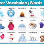 Winter Vocabulary Words