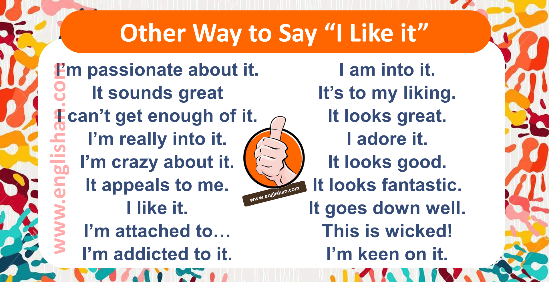 Other Ways To Say Like In An Essay Englishan