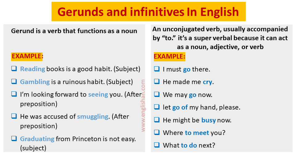 What Are bare infinitives in English?