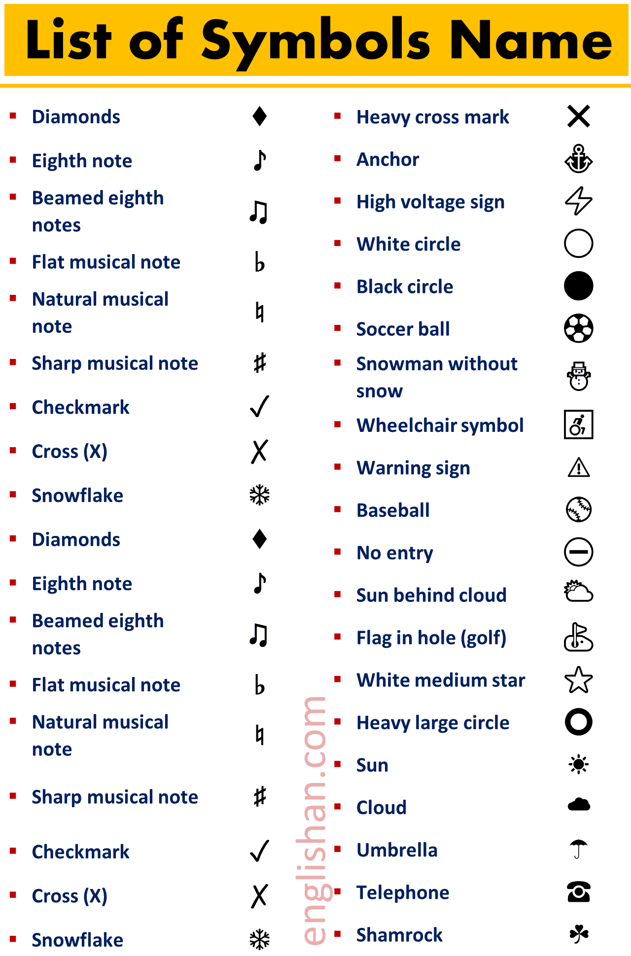 symbols-and-meanings-list