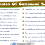 60 Examples Of Compound Sentences