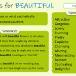 Synonyms for Beautiful with Examples.