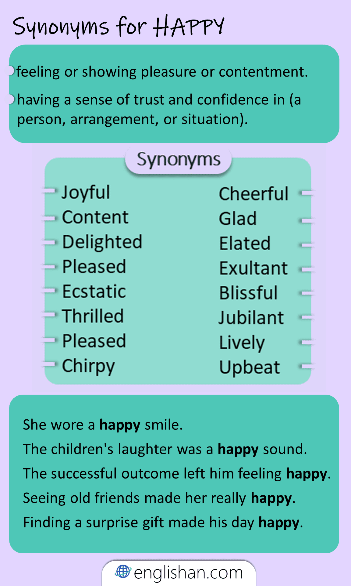 Synonyms For Happy Place