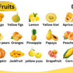 Yellow Fruits Names in English