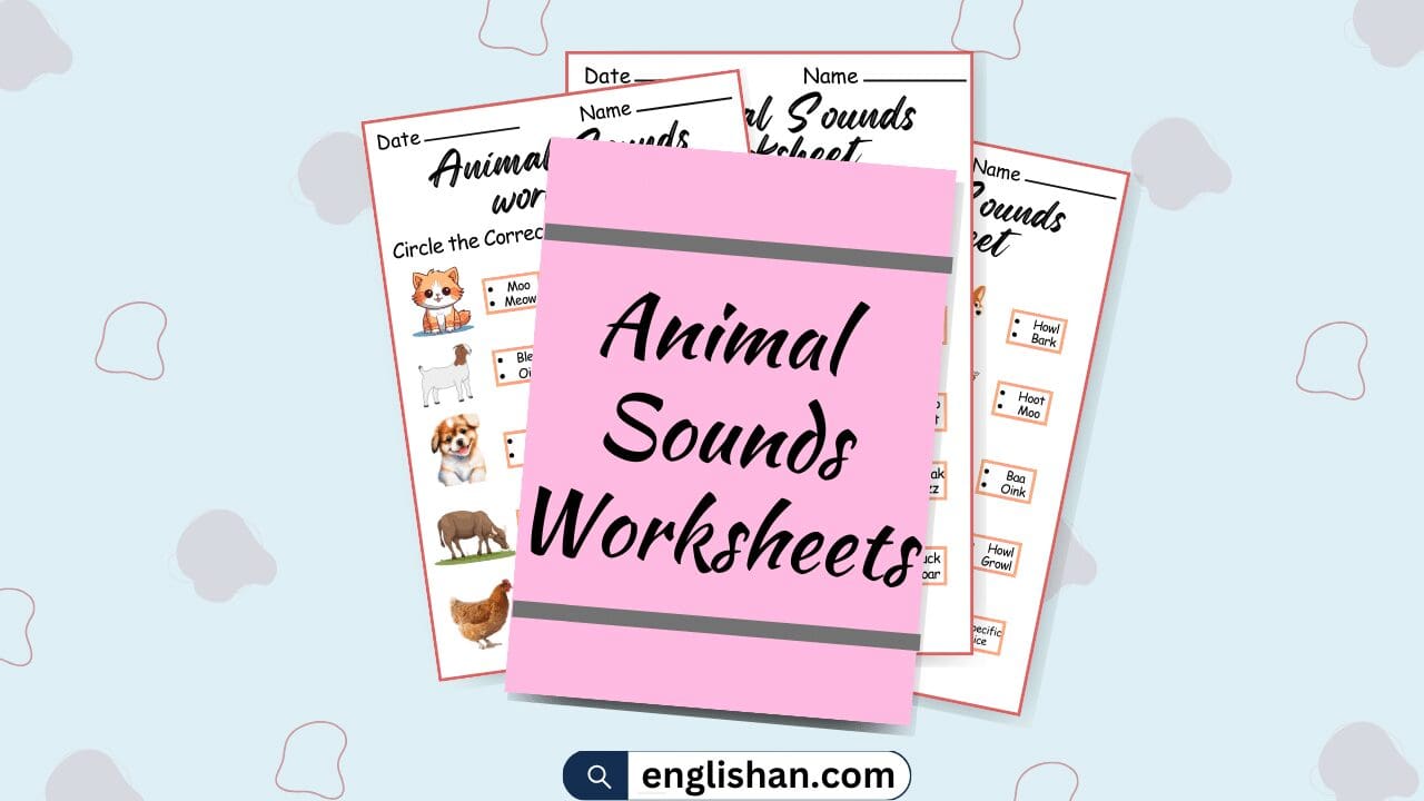 30+ Animals Sounds Worksheets. Sounds of Animals Worksheets.