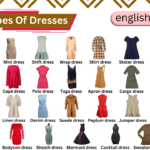 Types Of Dresses with Names