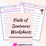 Kinds of Sentences Worksheets and Exercises