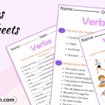Verbs Worksheets and Exercises